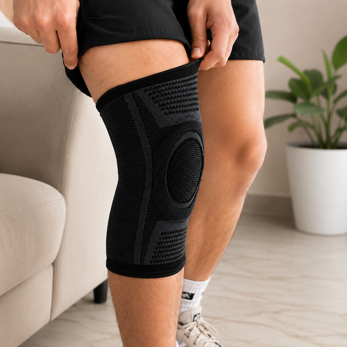 Knee Sleeves with Silicone Gel Ring